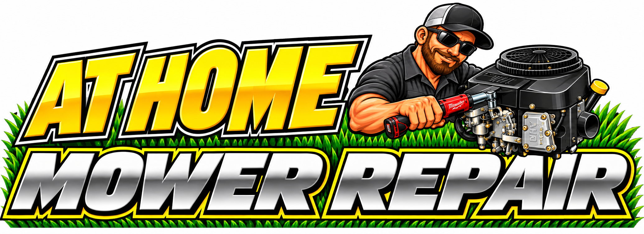 At Home Mower Repair